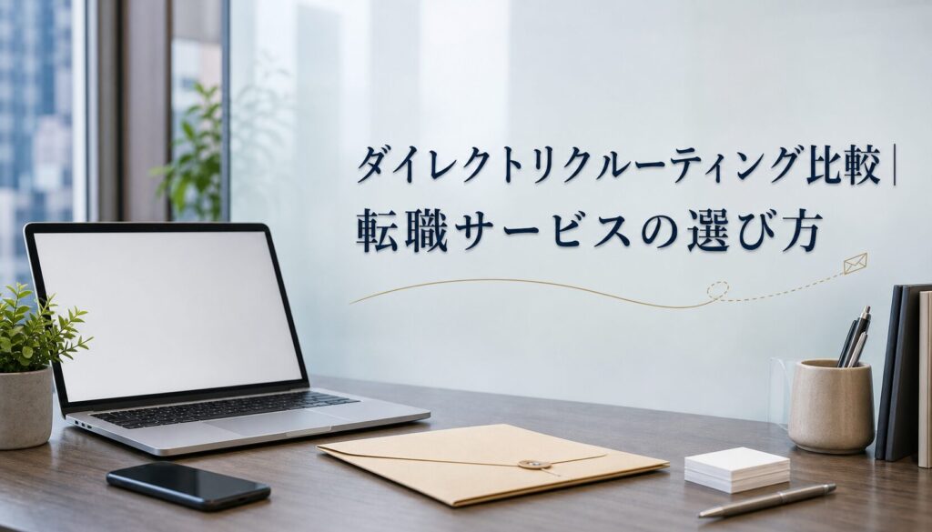 ダイレクトリクルーティング比較｜転職サービスの選び方のアイキャッチ画像