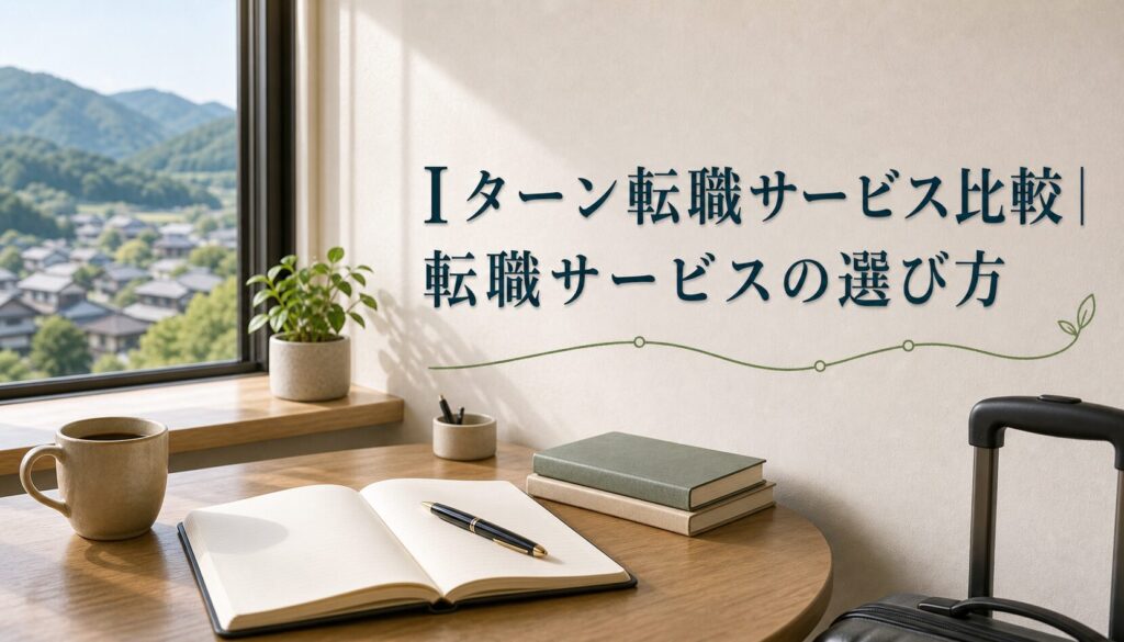 Iターン転職サービス比較｜転職サービスの選び方のアイキャッチ画像