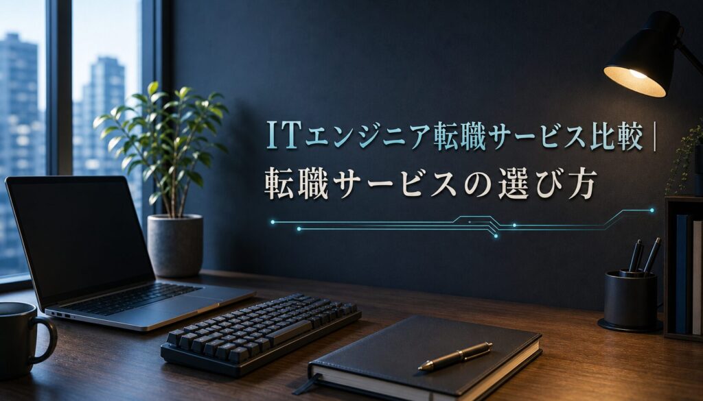 ITエンジニア転職サービス比較｜転職サービスの選び方のアイキャッチ画像