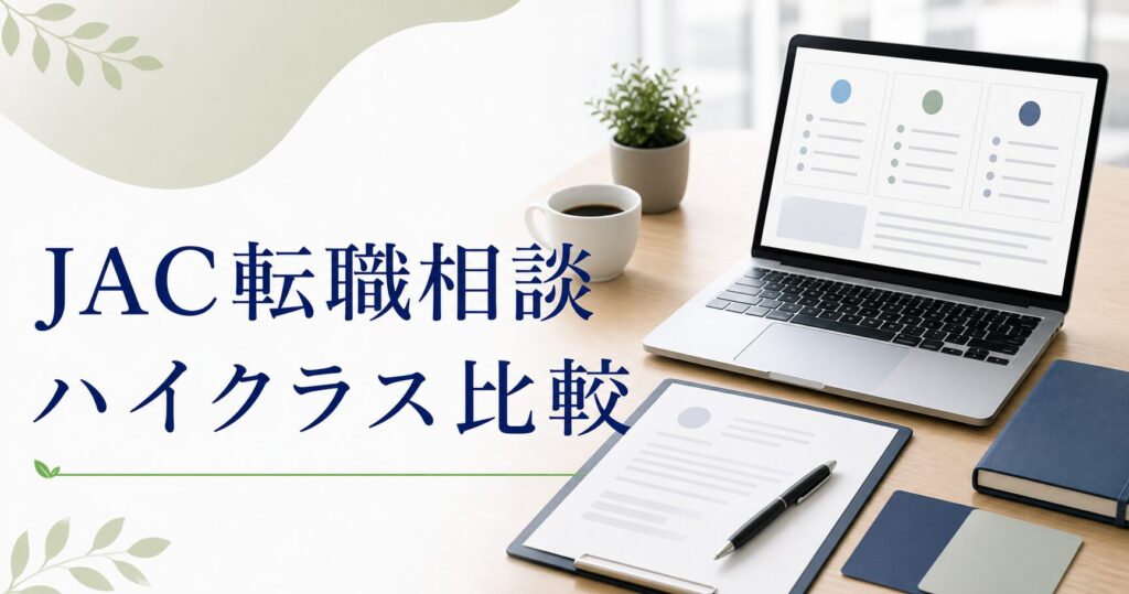 JACリクルートメント｜特徴まとめ｜料金・メリット・注意点のアイキャッチ画像