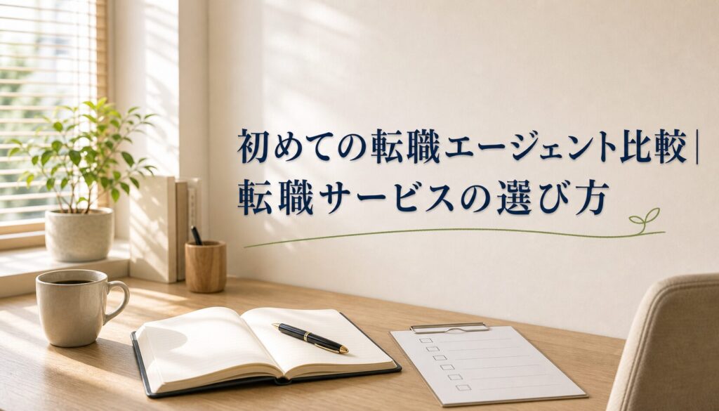 初めての転職エージェント比較｜転職サービスの選び方のアイキャッチ画像