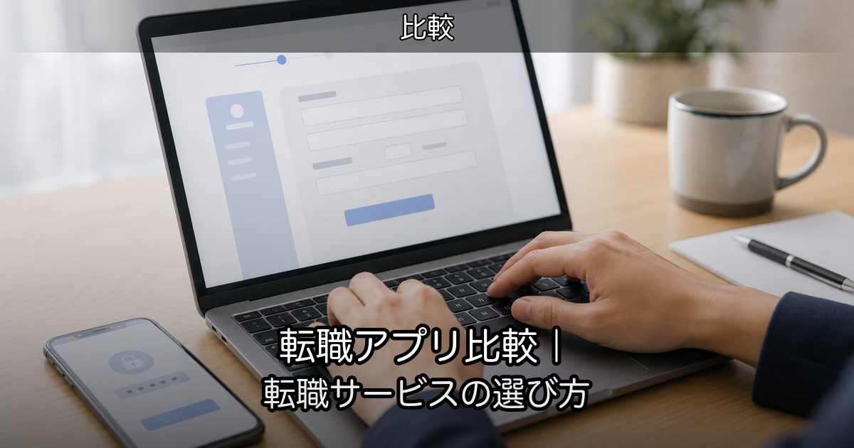 転職アプリ比較｜転職サービスの選び方