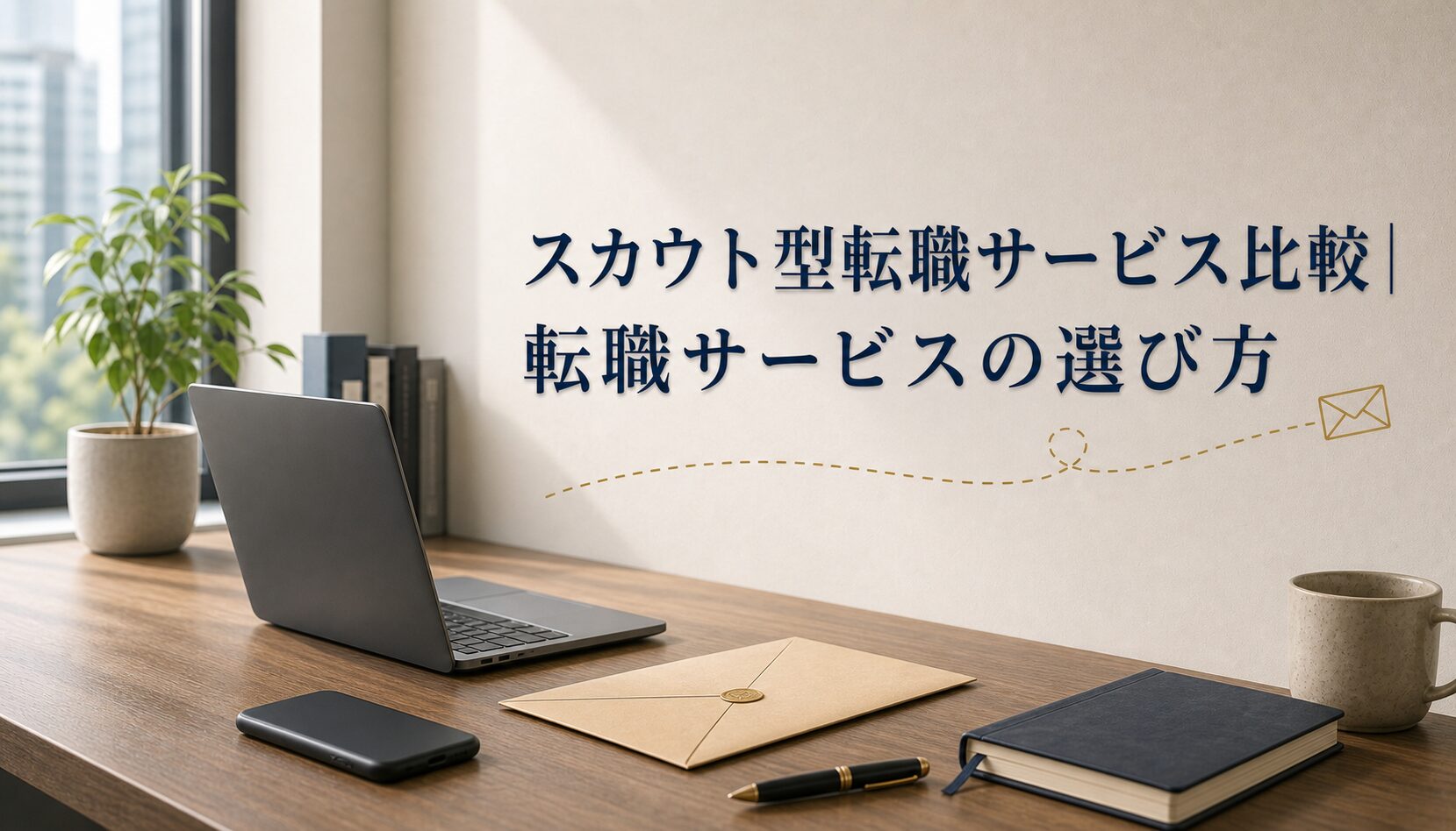 スカウト型転職サービス比較｜転職サービスの選び方のアイキャッチ画像