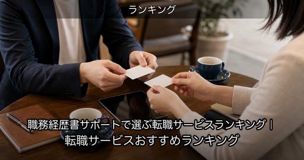職務経歴書サポートで選ぶ転職サービスランキング｜転職サービスおすすめランキング