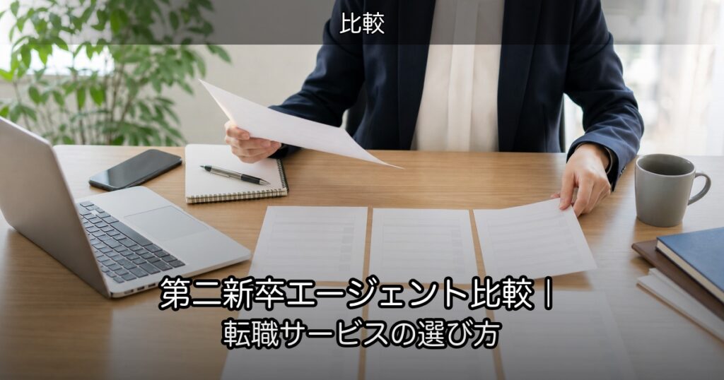 第二新卒エージェント比較｜転職サービスの選び方