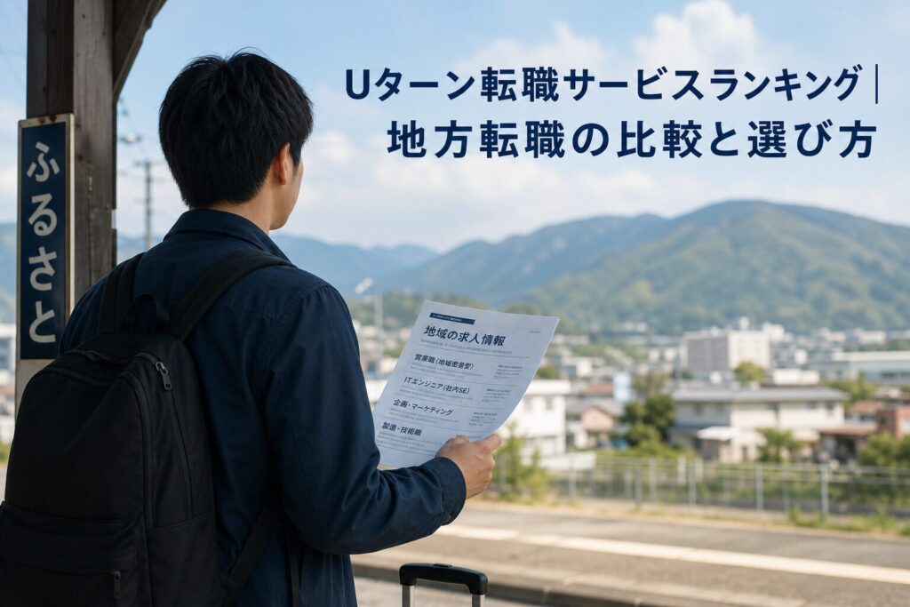 Uターン転職サービスランキング｜転職サービスおすすめランキングのアイキャッチ画像