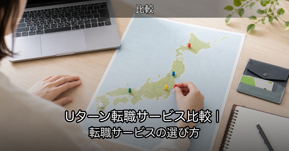 Uターン転職サービス比較｜転職サービスの選び方