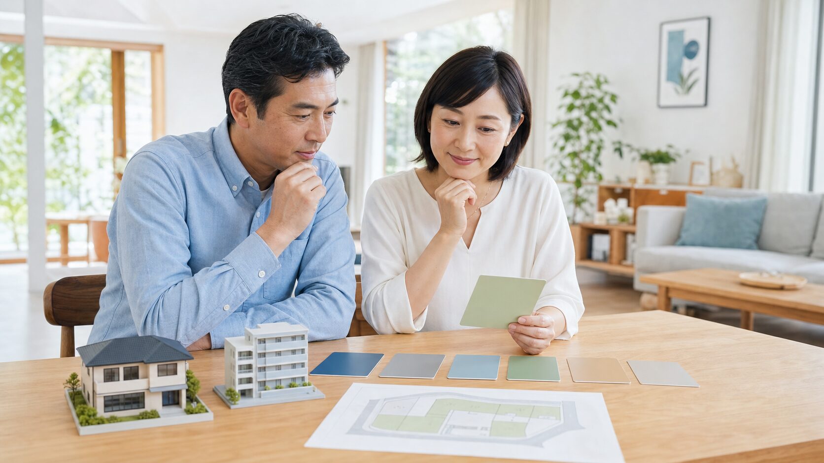 戸建て・マンション・土地と複数社の不動産査定を比較する住宅所有者