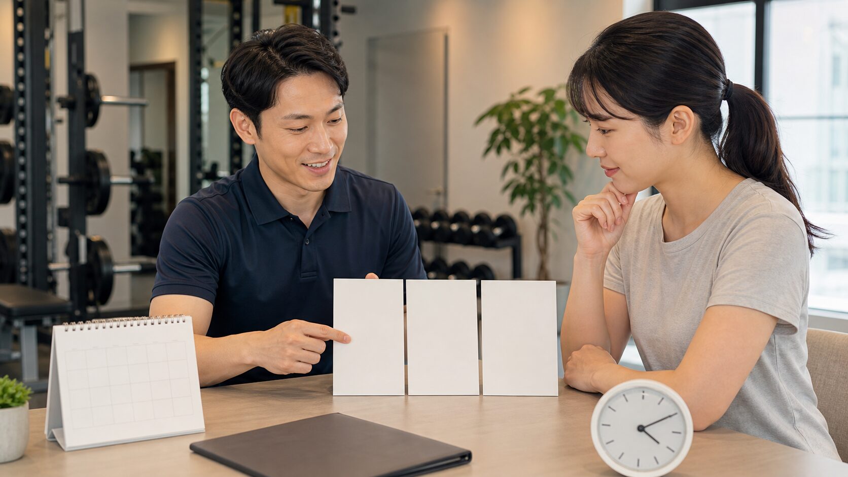 固定・フリー・一括のパーソナルジム料金プランを比較する利用者