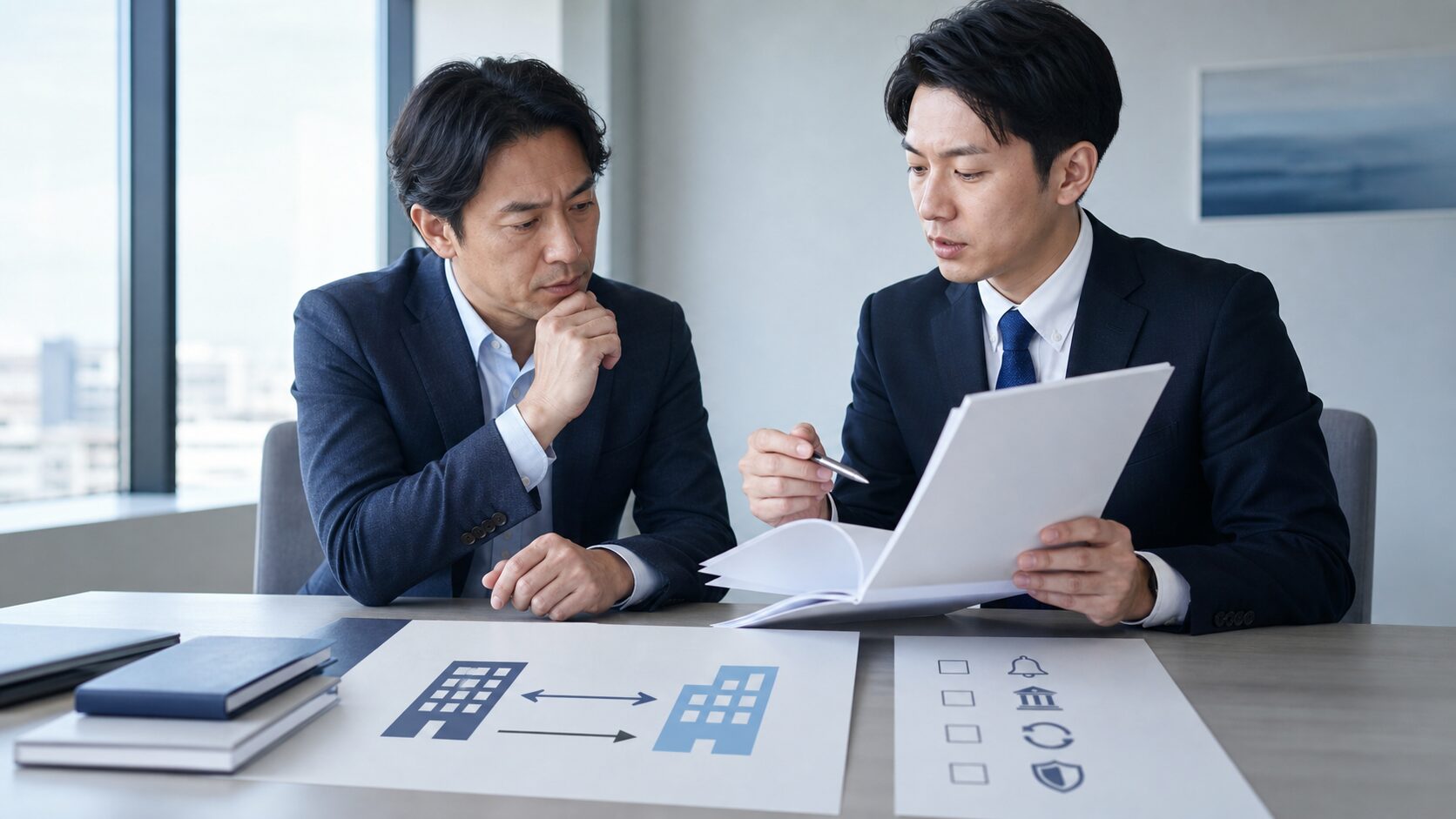 2社間ファクタリングの債権譲渡契約と買戻し・通知・登記を確認する事業者