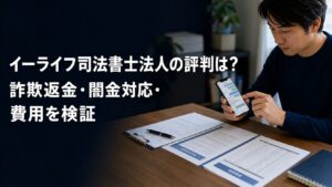 イーライフ司法書士法人の評判は？詐欺返金・闇金対応・費用を検証