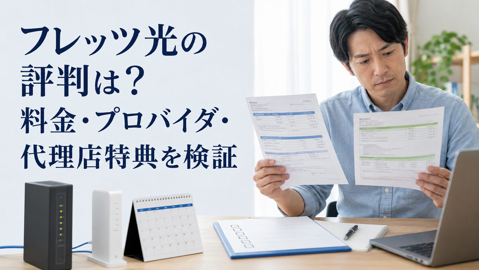 フレッツ光の評判は?料金・プロバイダ・代理店特典を検証
