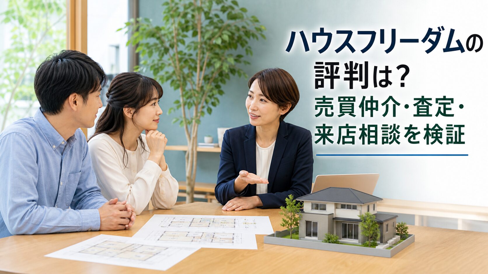 ハウスフリーダムの評判は?売買仲介・査定・来店相談を検証