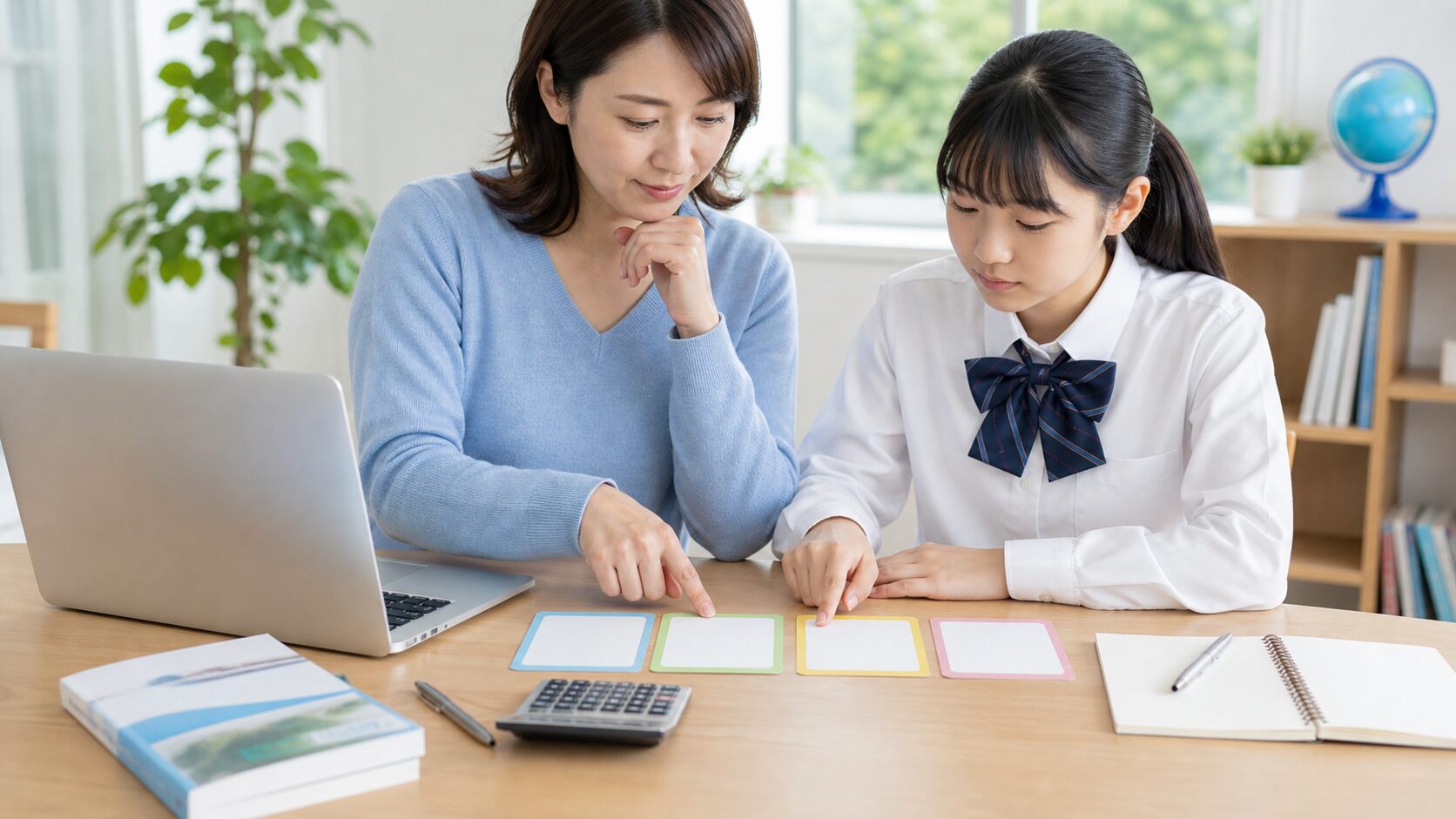 Jumpstart Englishの級別コースと総費用を比較する親子