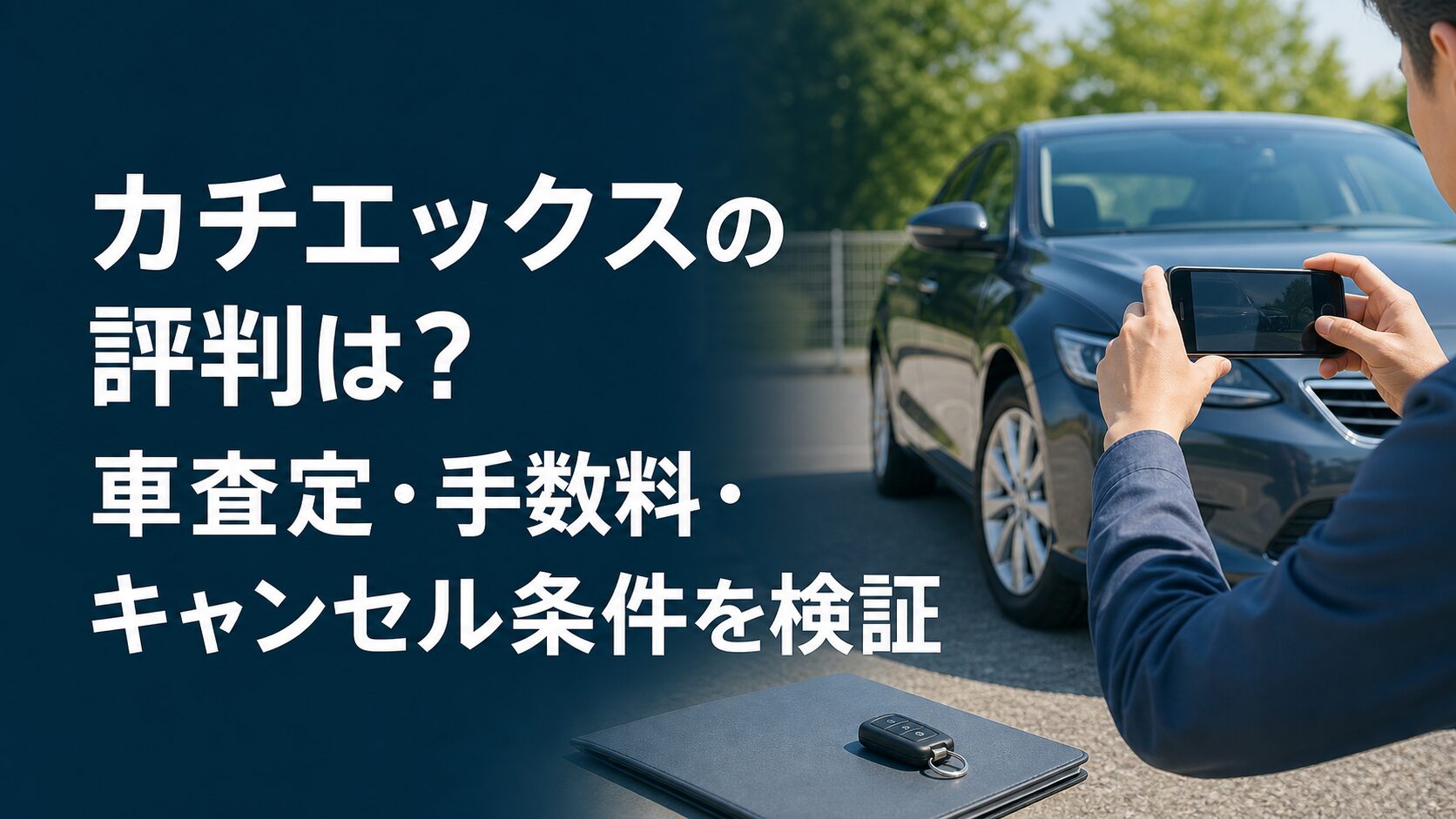 カチエックスの評判は?車査定・手数料・キャンセル条件を検証