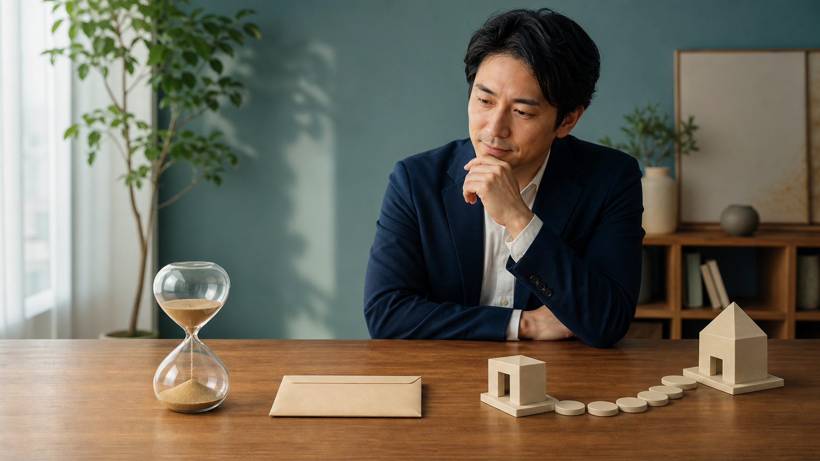 請求書・契約書・入金予定を見比べるフリーランスのイメージ