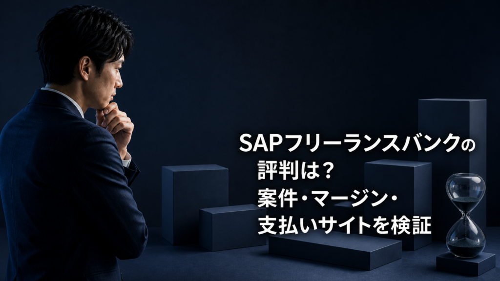 SAPフリーランスバンクの評判は？案件・マージン・支払いサイトを検証