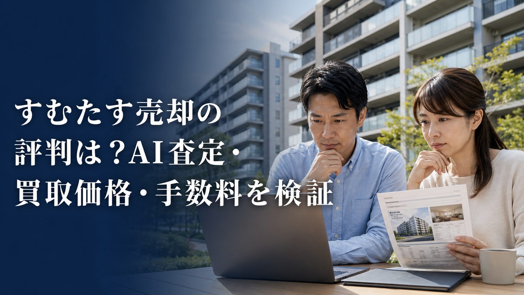 すむたす売却の評判は?AI査定・買取価格・手数料を検証